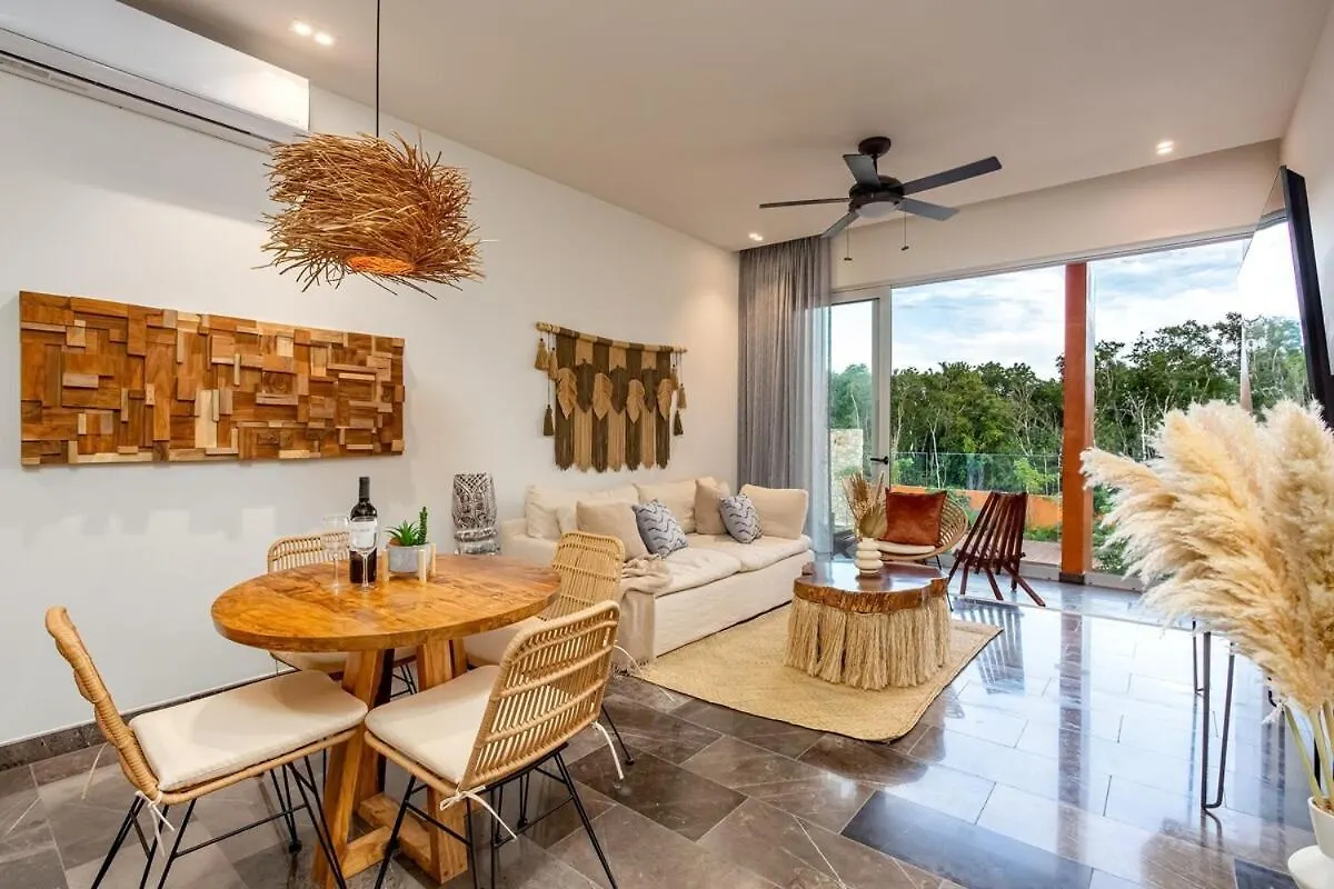 公寓 New Lux 3 Bed Gym & Pool At Tulum 101公寓