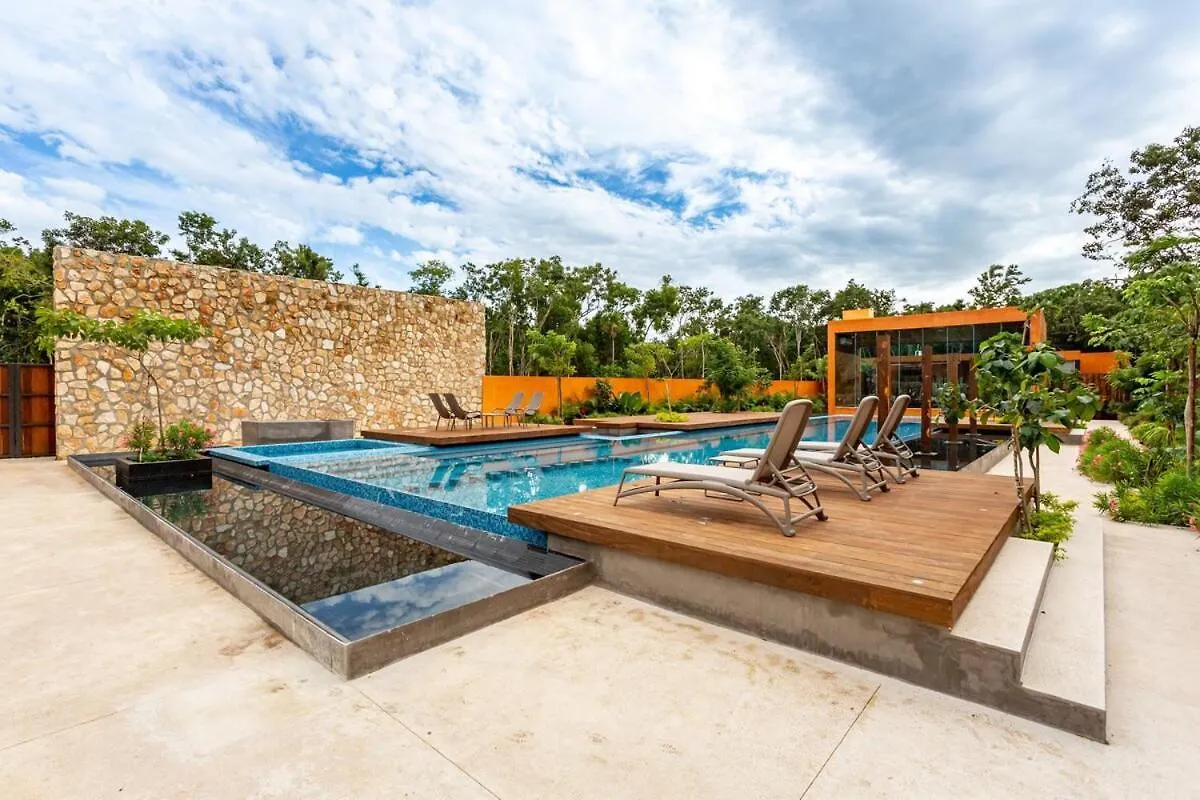 New Lux 3 Bed Gym & Pool At Tulum 101 아파트