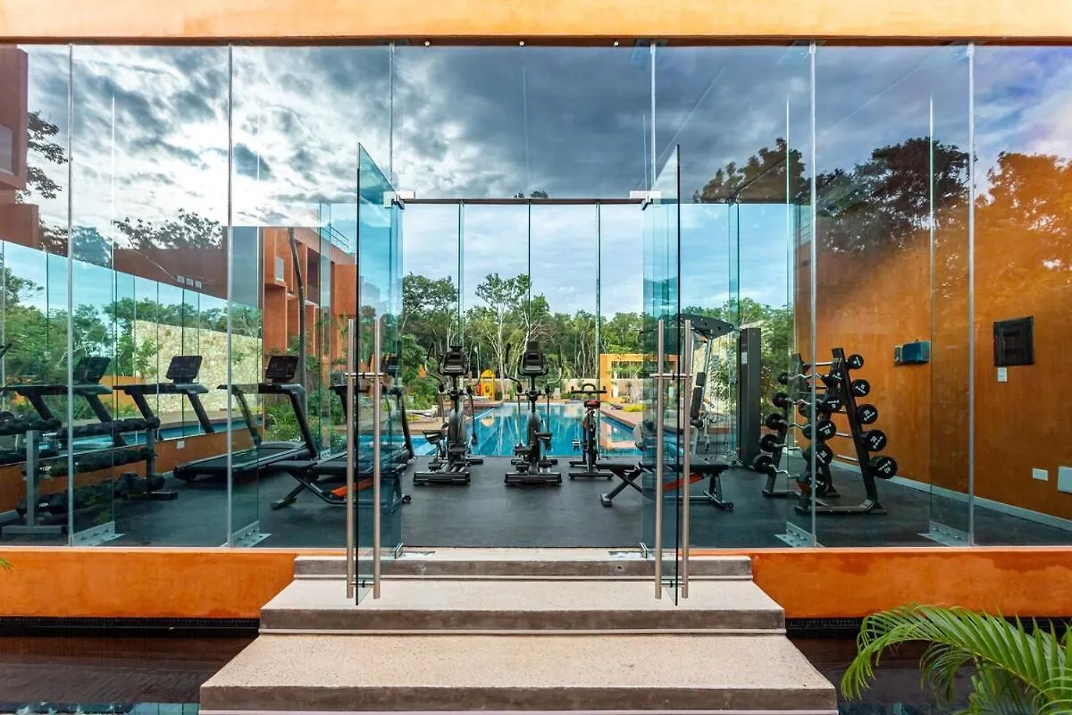 New Lux 3 Bed Gym & Pool At Tulum 101 아파트 0*,