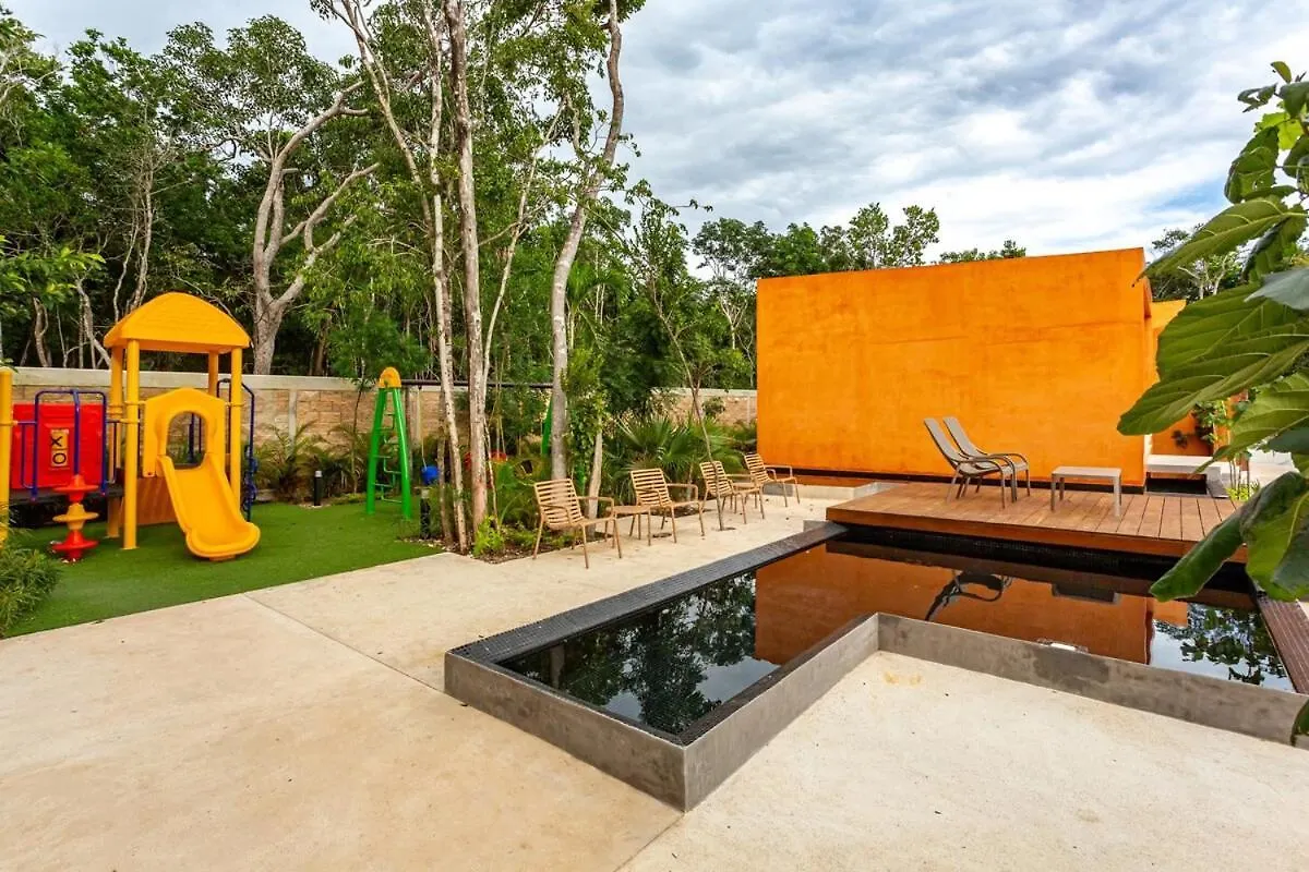 New Lux 3 Bed Gym & Pool At Tulum 101 아파트