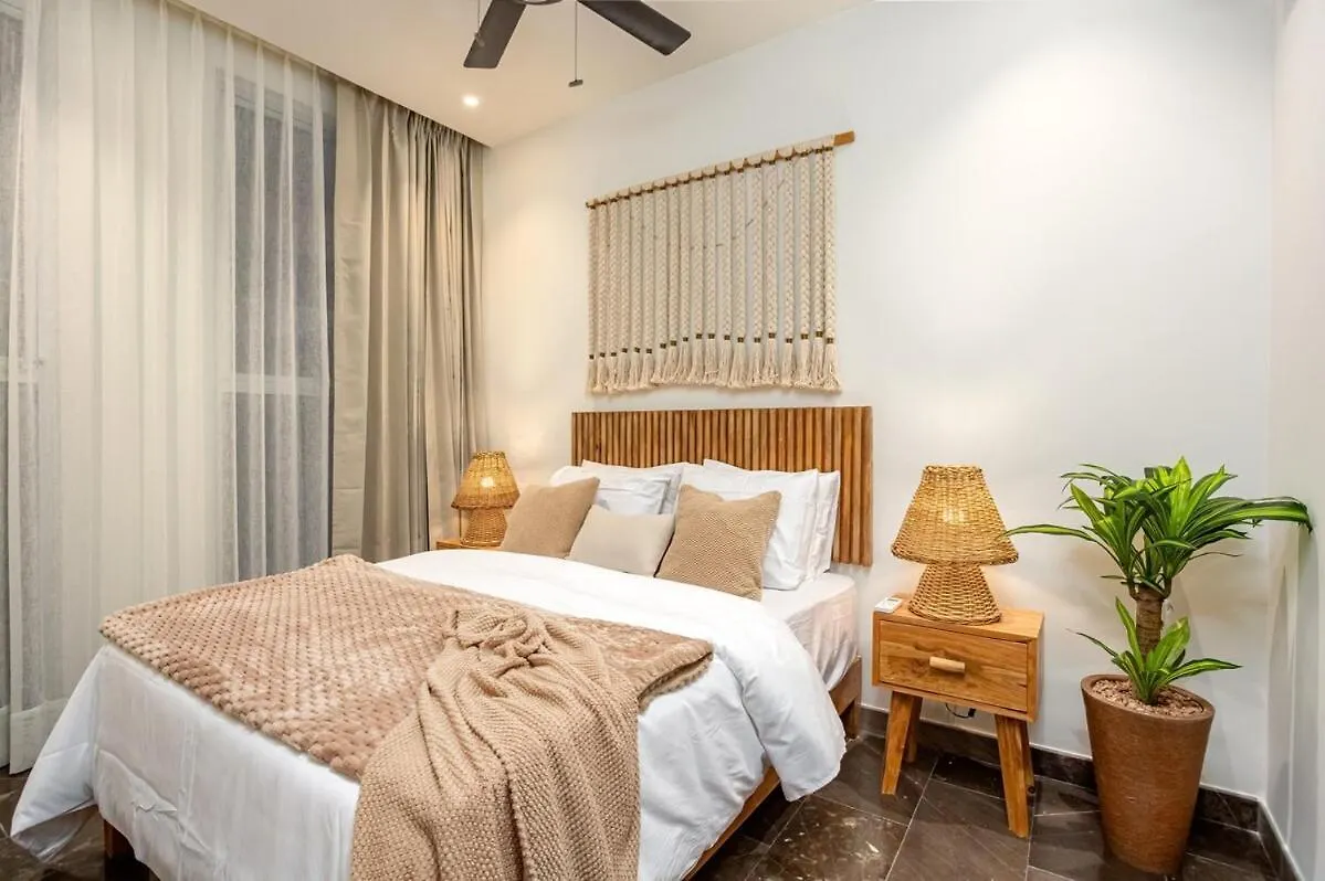 New Lux 3 Bed Gym & Pool At Tulum 101 아파트