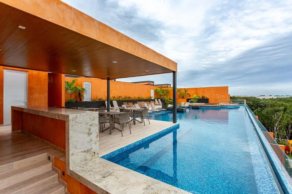 New Lux 3 Bed Gym & Pool At Tulum 101 아파트