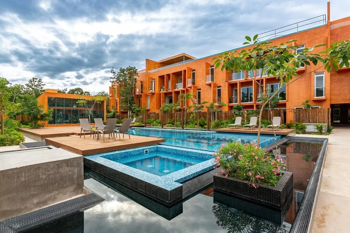New Lux 3 Bed Gym & Pool At Tulum 101 아파트 0*,
