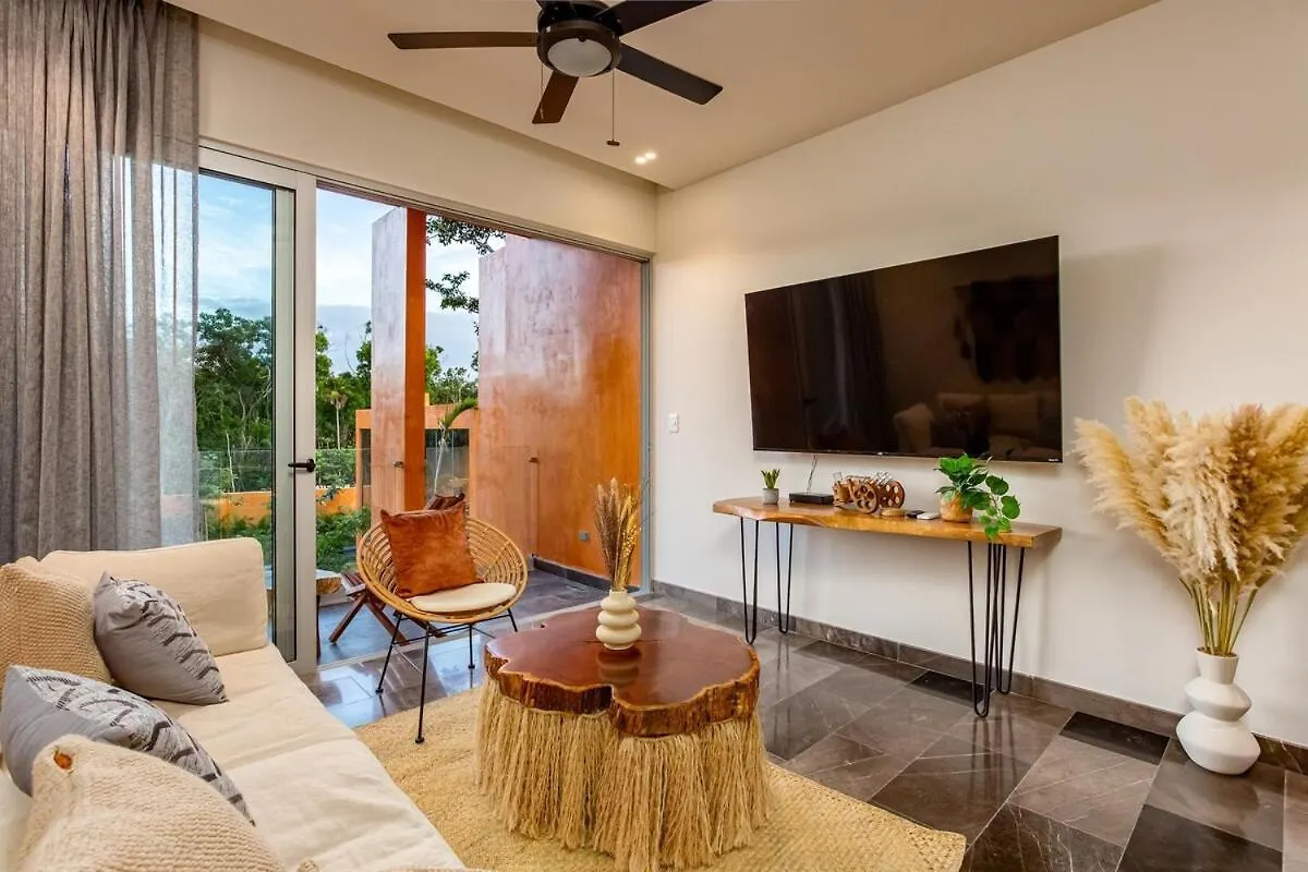 New Lux 3 Bed Gym & Pool At Tulum 101 아파트