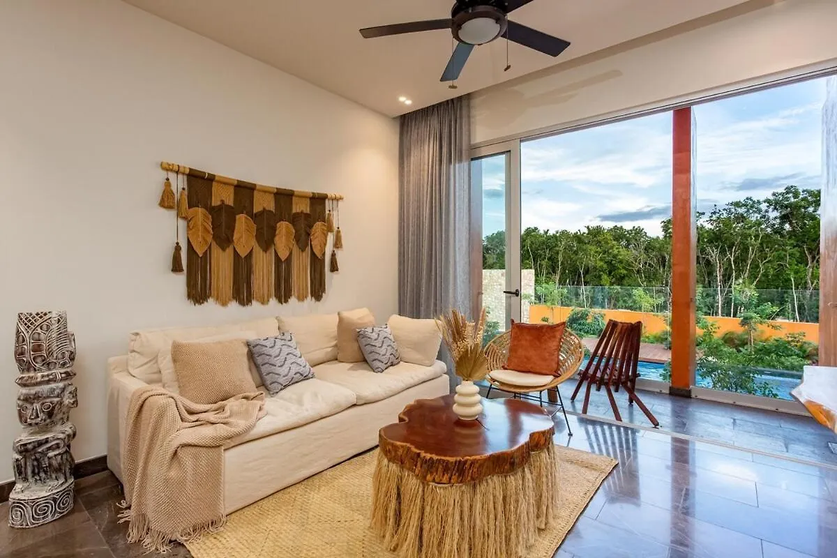 New Lux 3 Bed Gym & Pool At Tulum 101 아파트