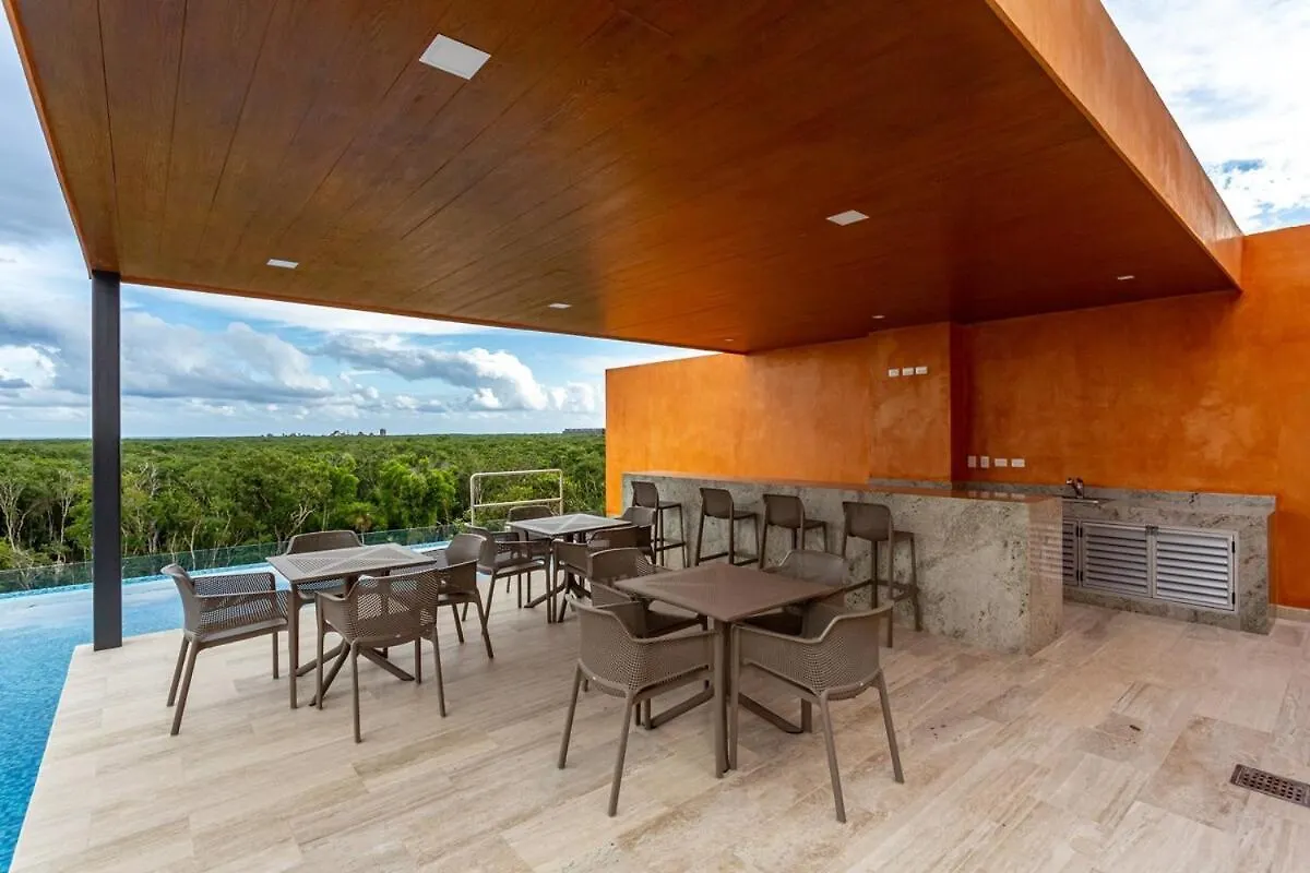 New Lux 3 Bed Gym & Pool At Tulum 101 아파트