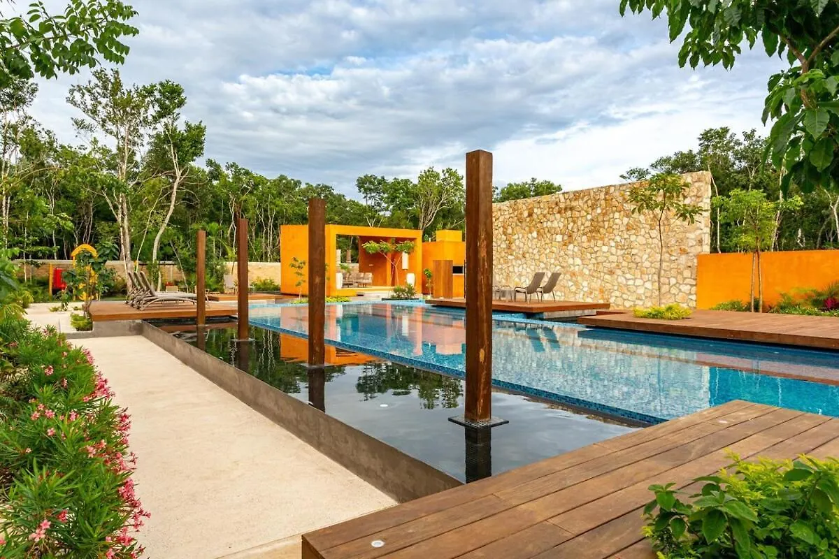 New Lux 3 Bed Gym & Pool At Tulum 101 아파트 0*,